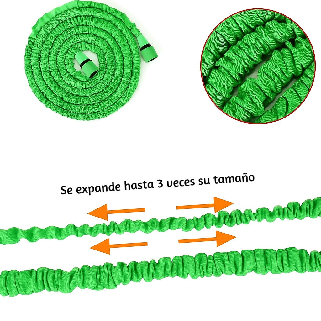 Manguera extensible con 7 funciones diferentes